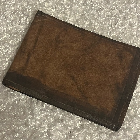 CHRISTIAN DIOR 🔥VINTAGE WALLET GLOVE STEER STUNNING PATINA - Picture 11 of 15